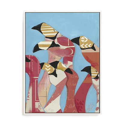 Flock of Flamingoes II Wall Art