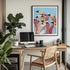 Flock of Flamingoes II Wall Art