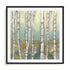 Kaleidoscope Birches I Wall Art #oran_black-white-border