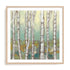 Kaleidoscope Birches I Wall Art #oran_natural-white-border