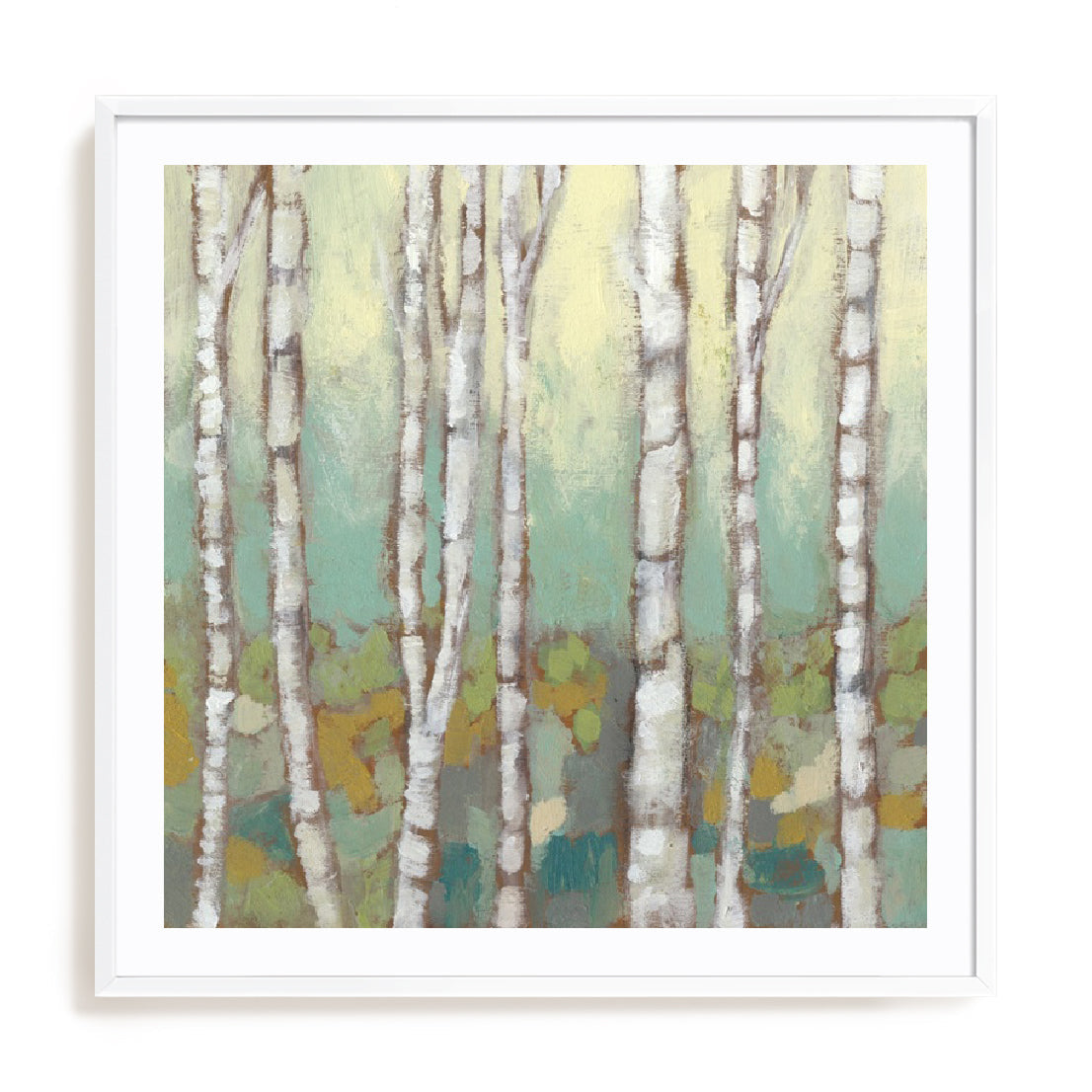 Kaleidoscope Birches I Wall Art