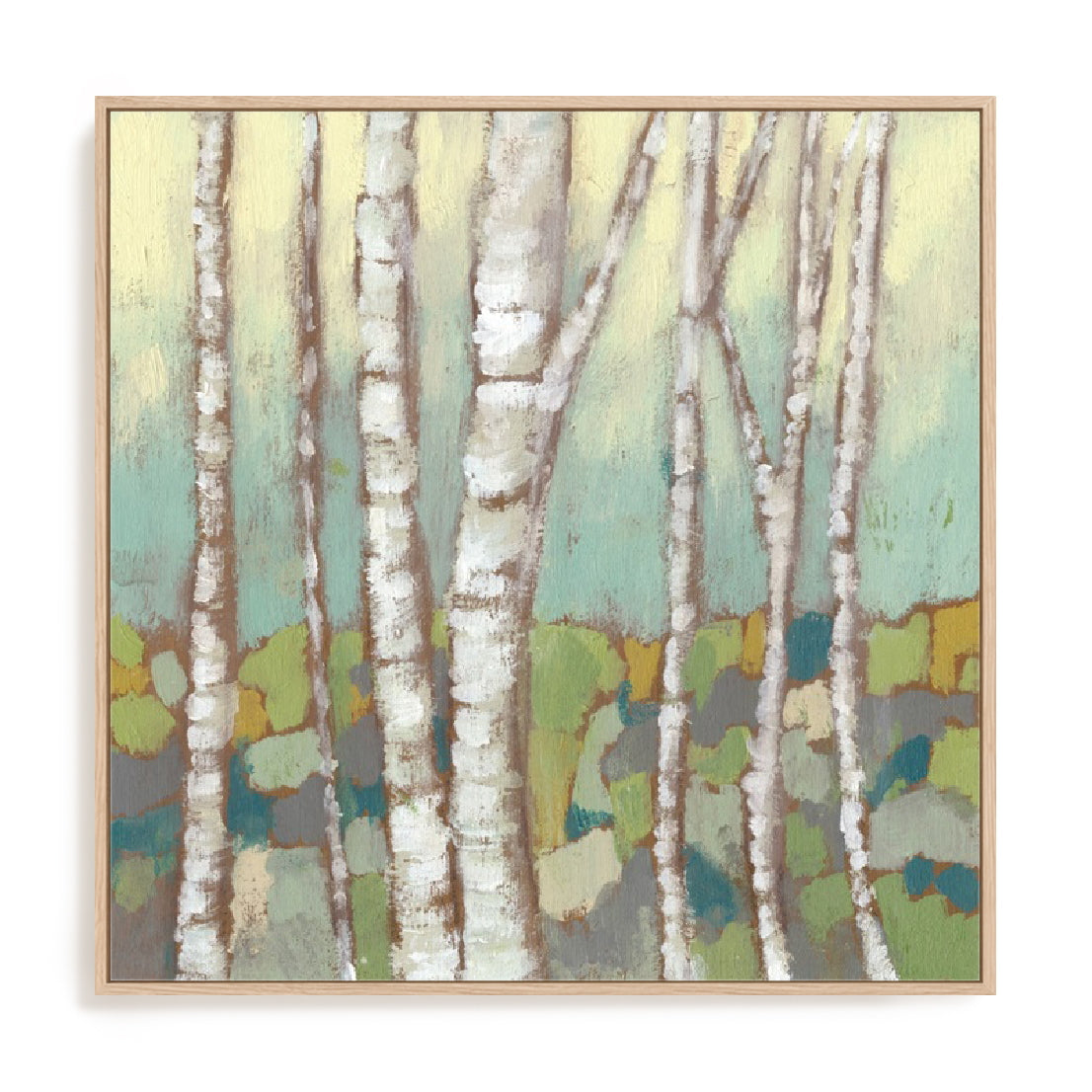 Kaleidoscope Birches II Wall Art