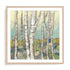 Kaleidoscope Birches II Wall Art #oran_natural-white-border