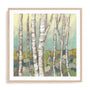 Kaleidoscope Birches II Wall Art