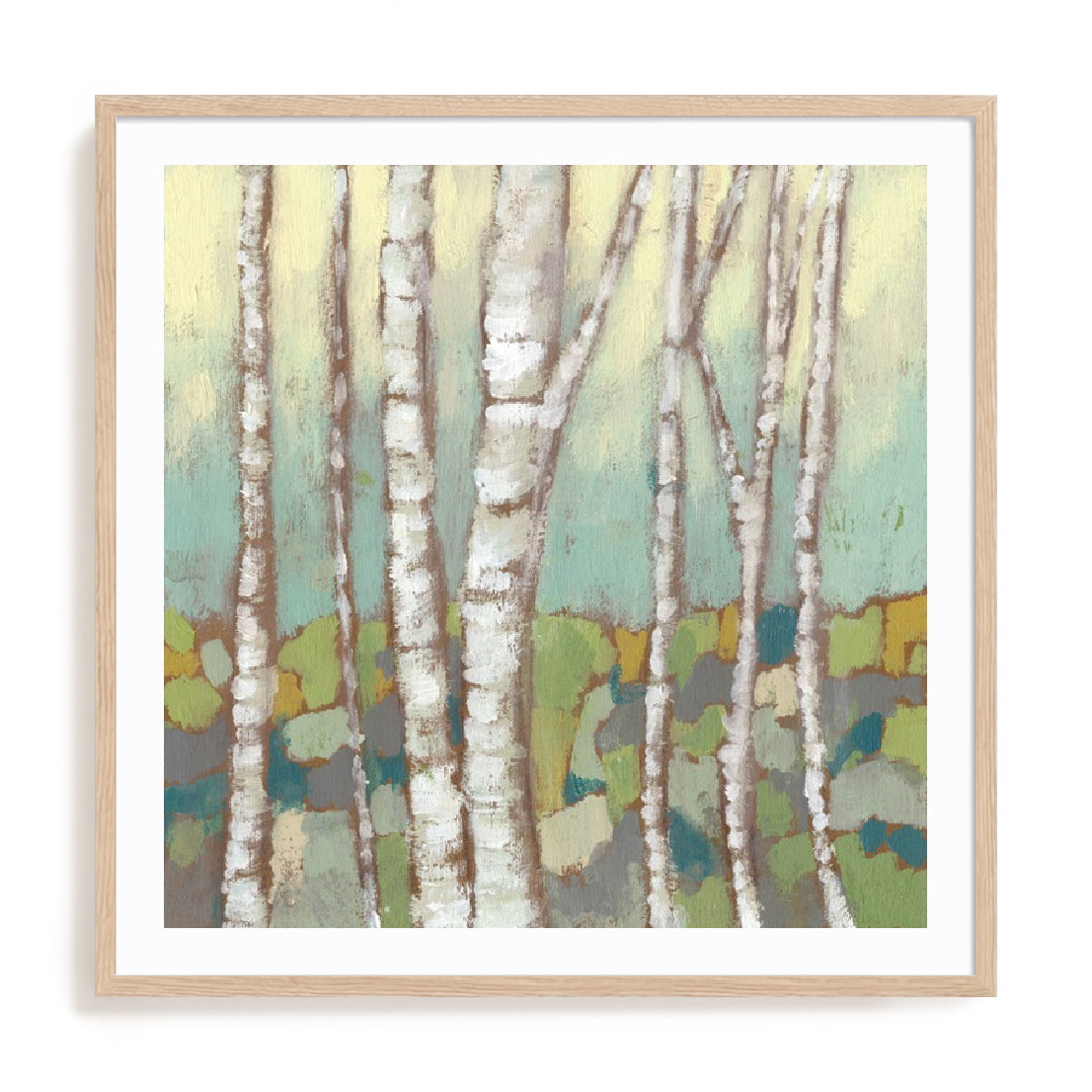 Kaleidoscope Birches II Wall Art