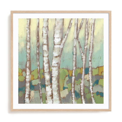 Kaleidoscope Birches II Wall Art