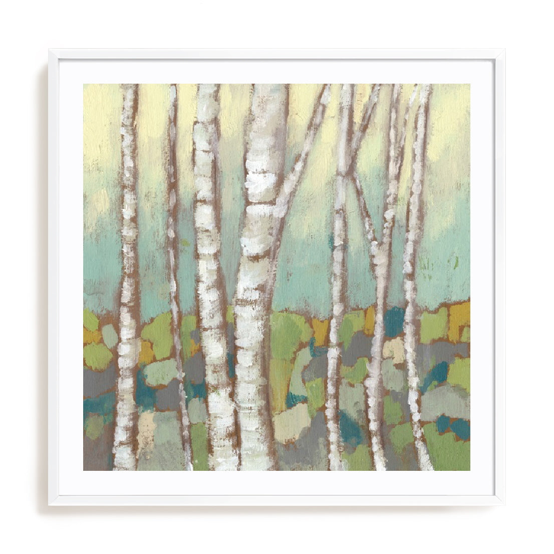 Kaleidoscope Birches II Wall Art
