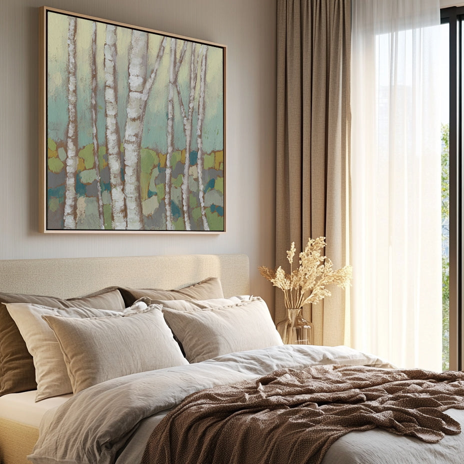 Kaleidoscope Birches II Wall Art