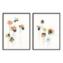 Modular Bouquet I and II Wall Art