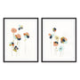 Modular Bouquet I and II Wall Art
