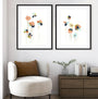 Modular Bouquet I and II Wall Art