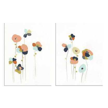Modular Bouquet I and II Wall Art