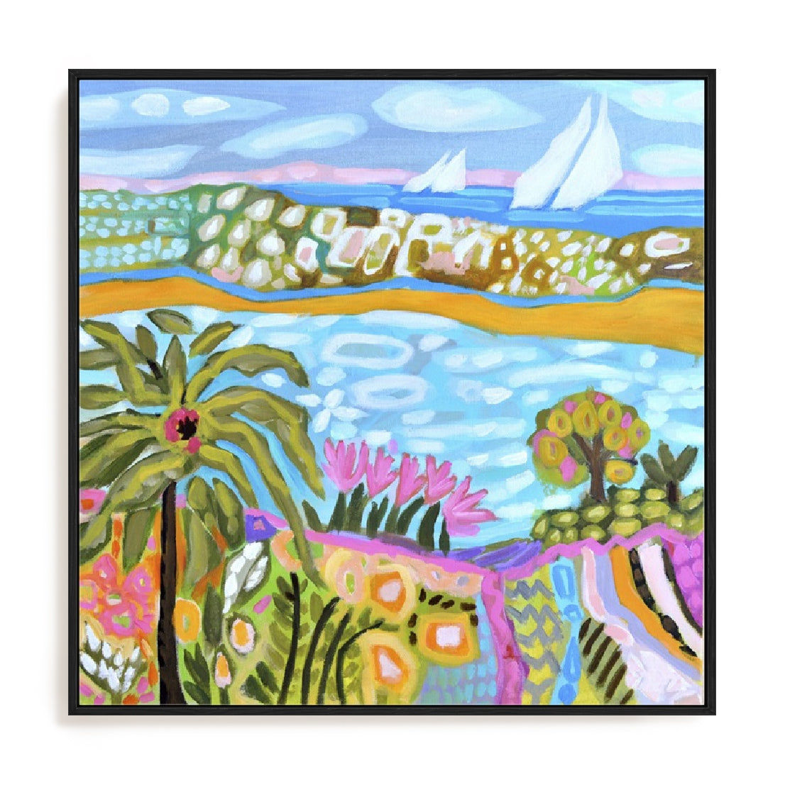 Palm Retreat Wall Art