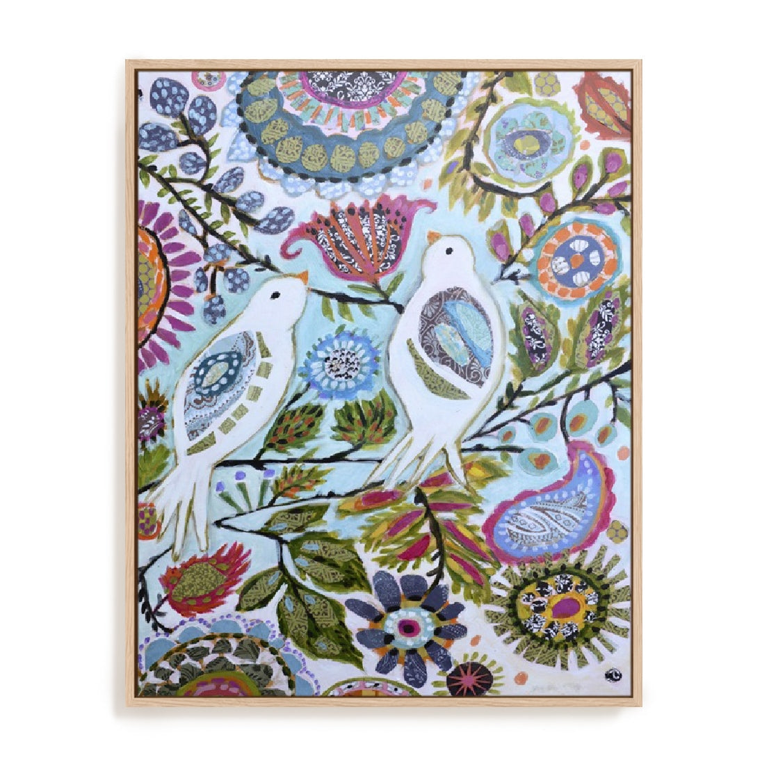 Paper Birds II Wall Art
