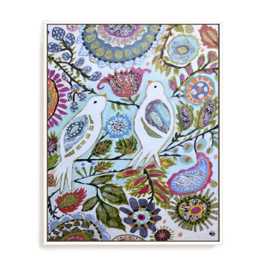 Paper Birds II Wall Art