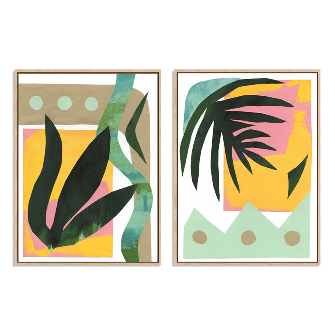 South Beach I and II Wall Art