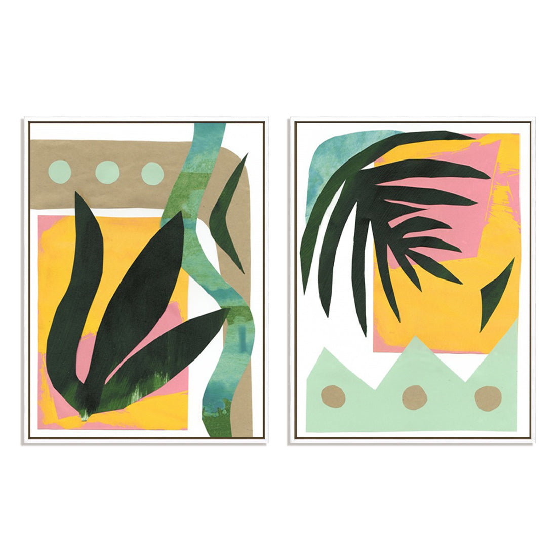 South Beach I and II Wall Art