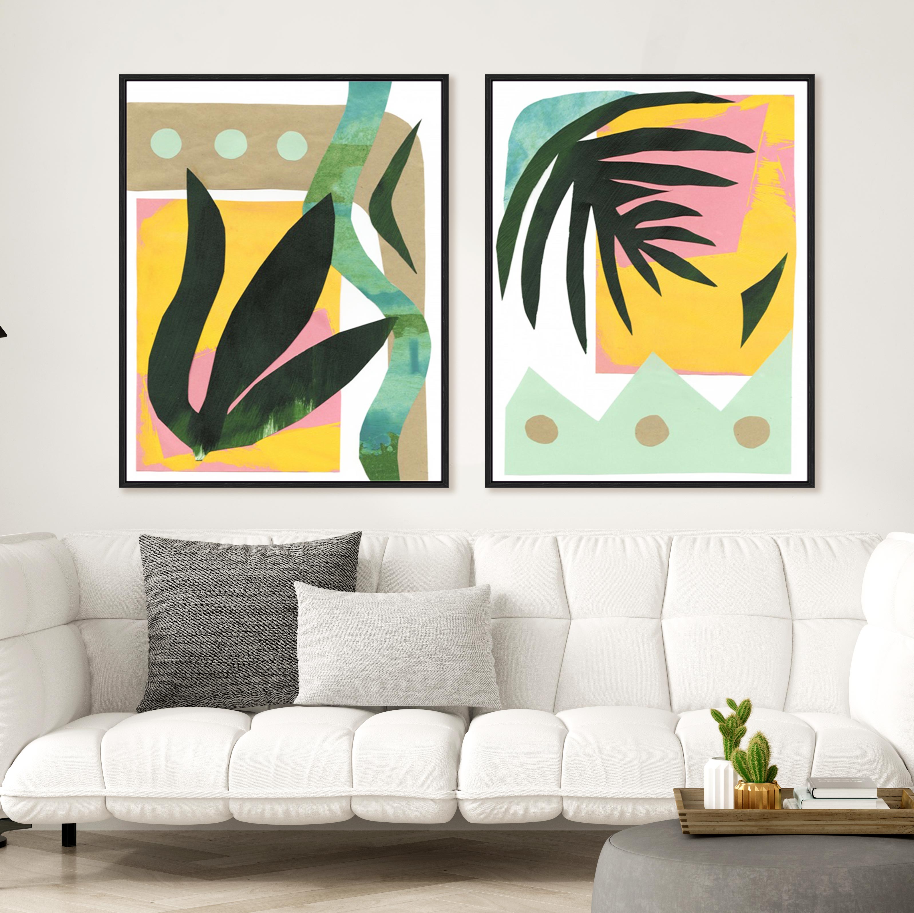 South Beach I and II Wall Art