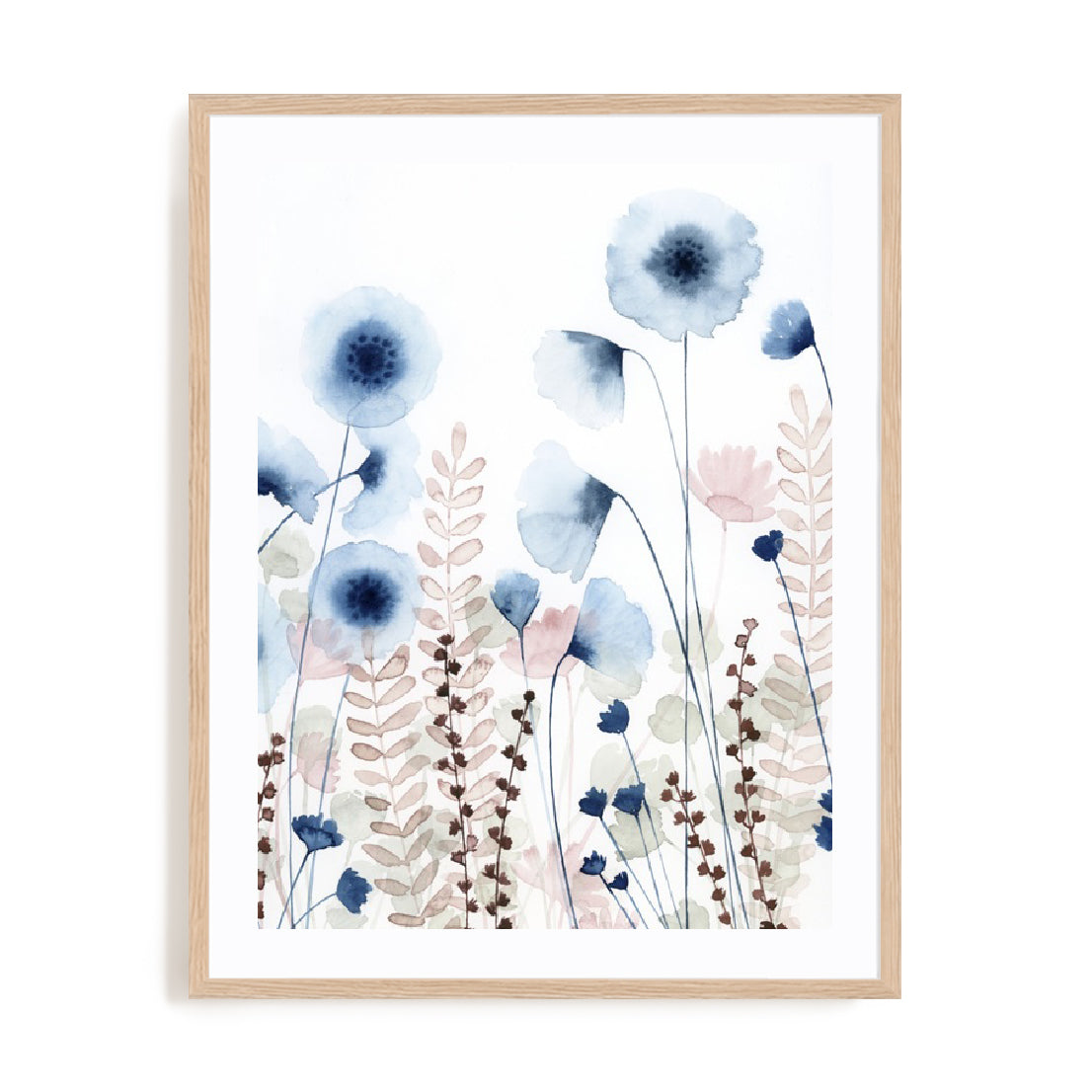 Sweet Flower Field I Wall Art