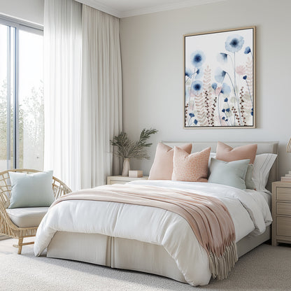 Sweet Flower Field I Wall Art