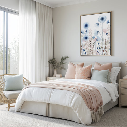 Sweet Flower Field I Wall Art