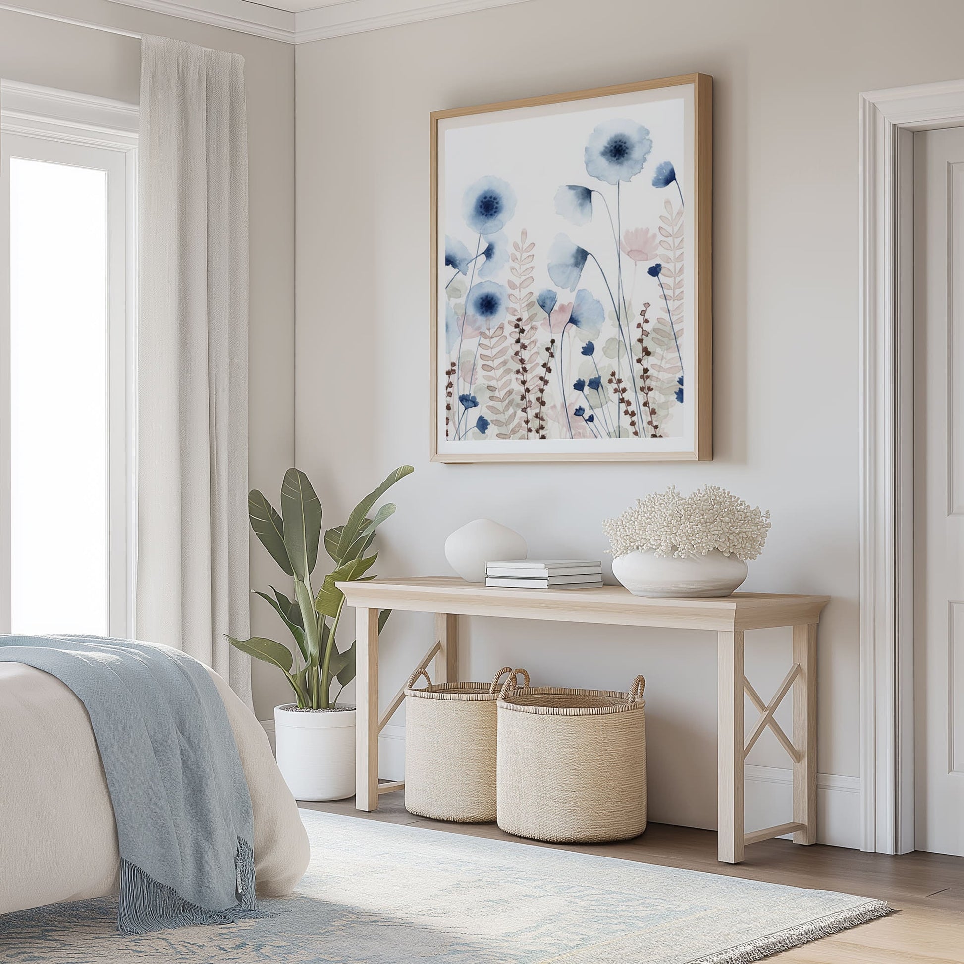 Sweet Flower Field I Wall Art