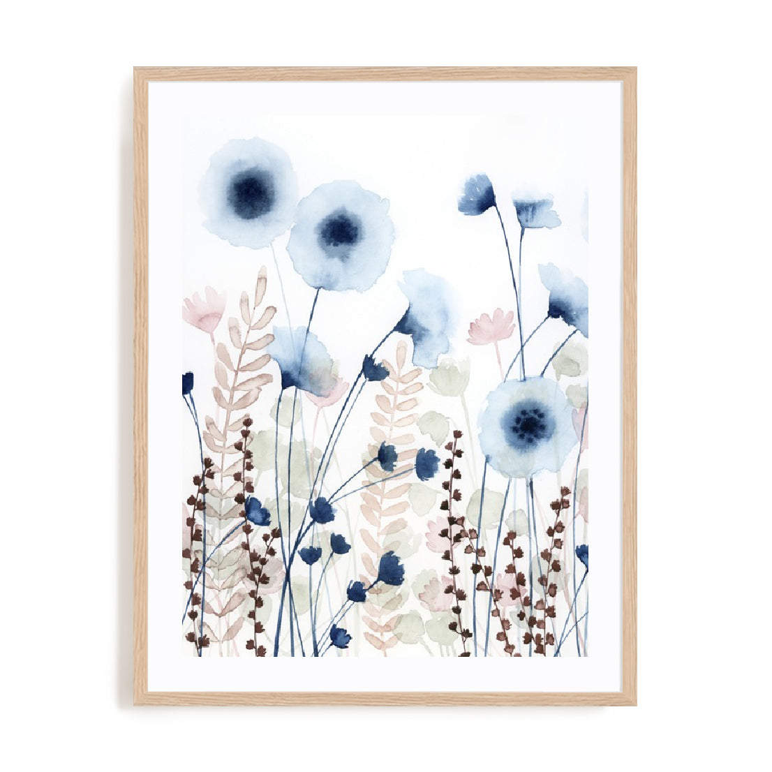 Sweet Flower Field II Wall Art