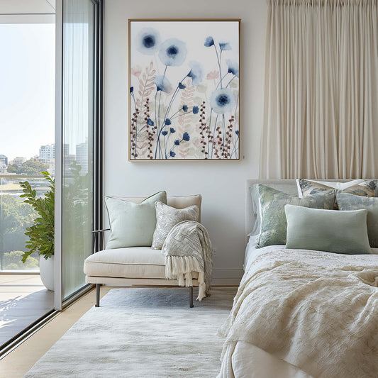 Sweet Flower Field II Wall Art