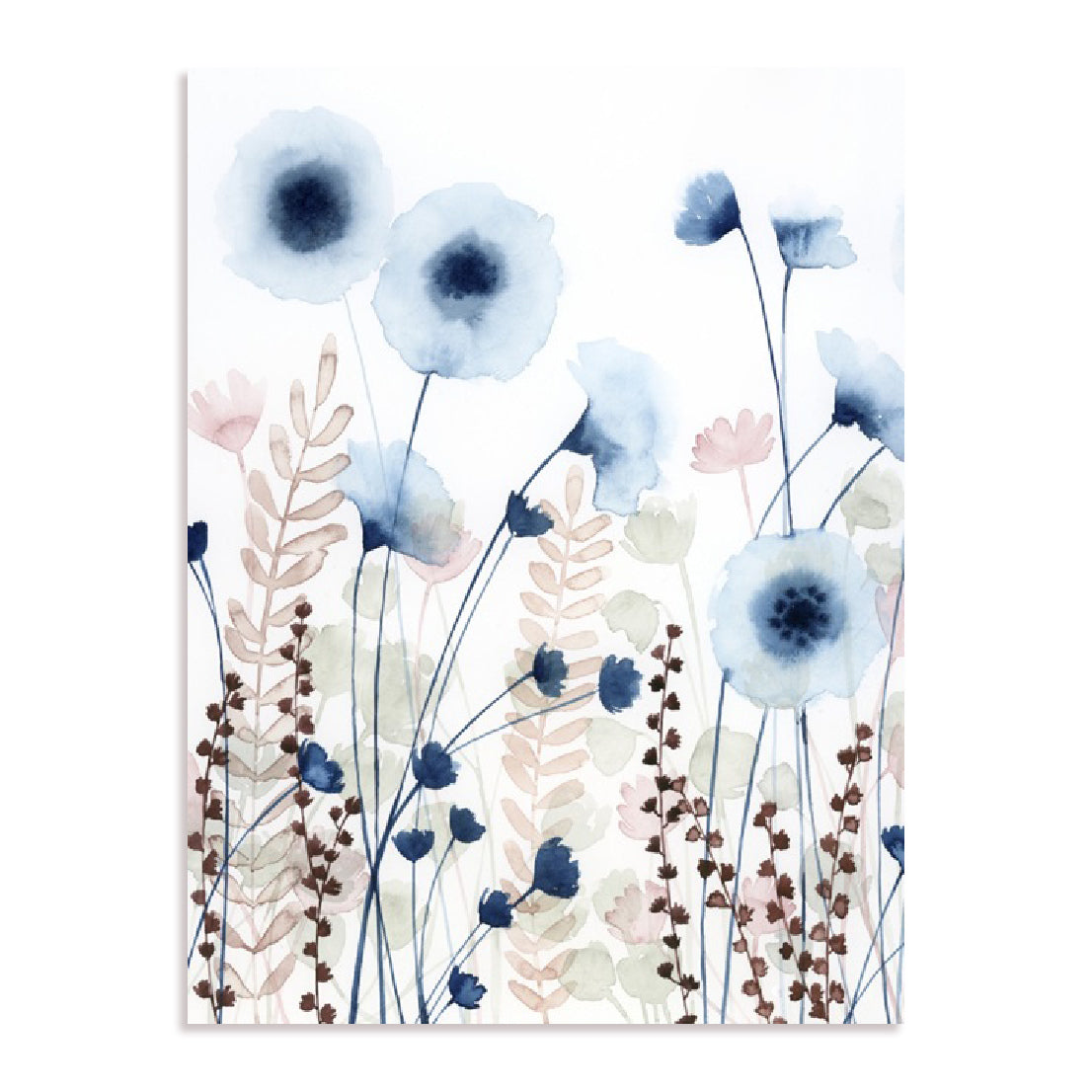 Sweet Flower Field II Wall Art