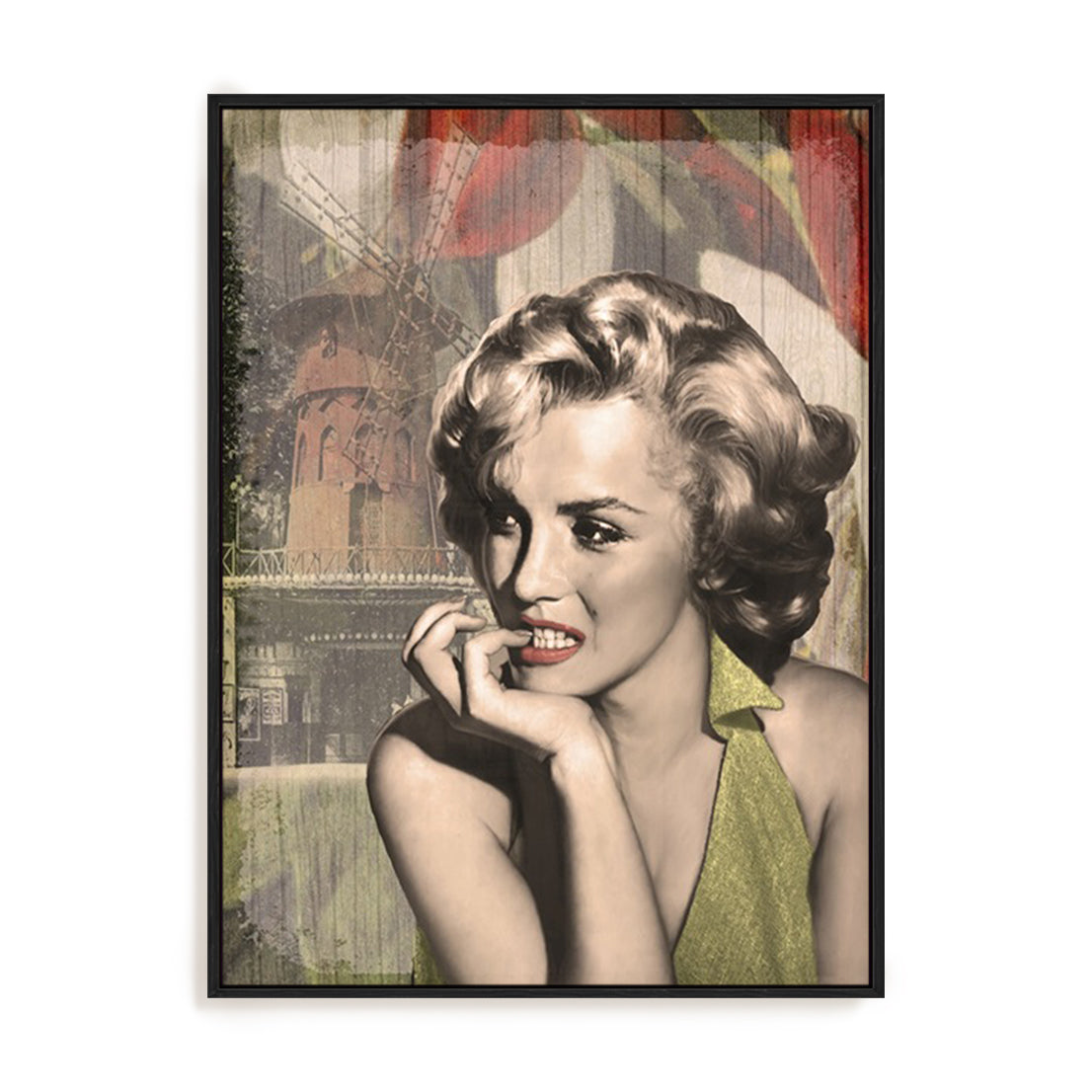 The Thinker Red Lips