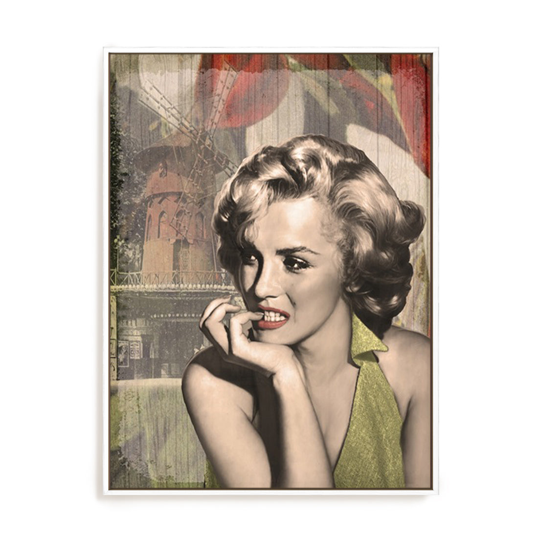 The Thinker Red Lips