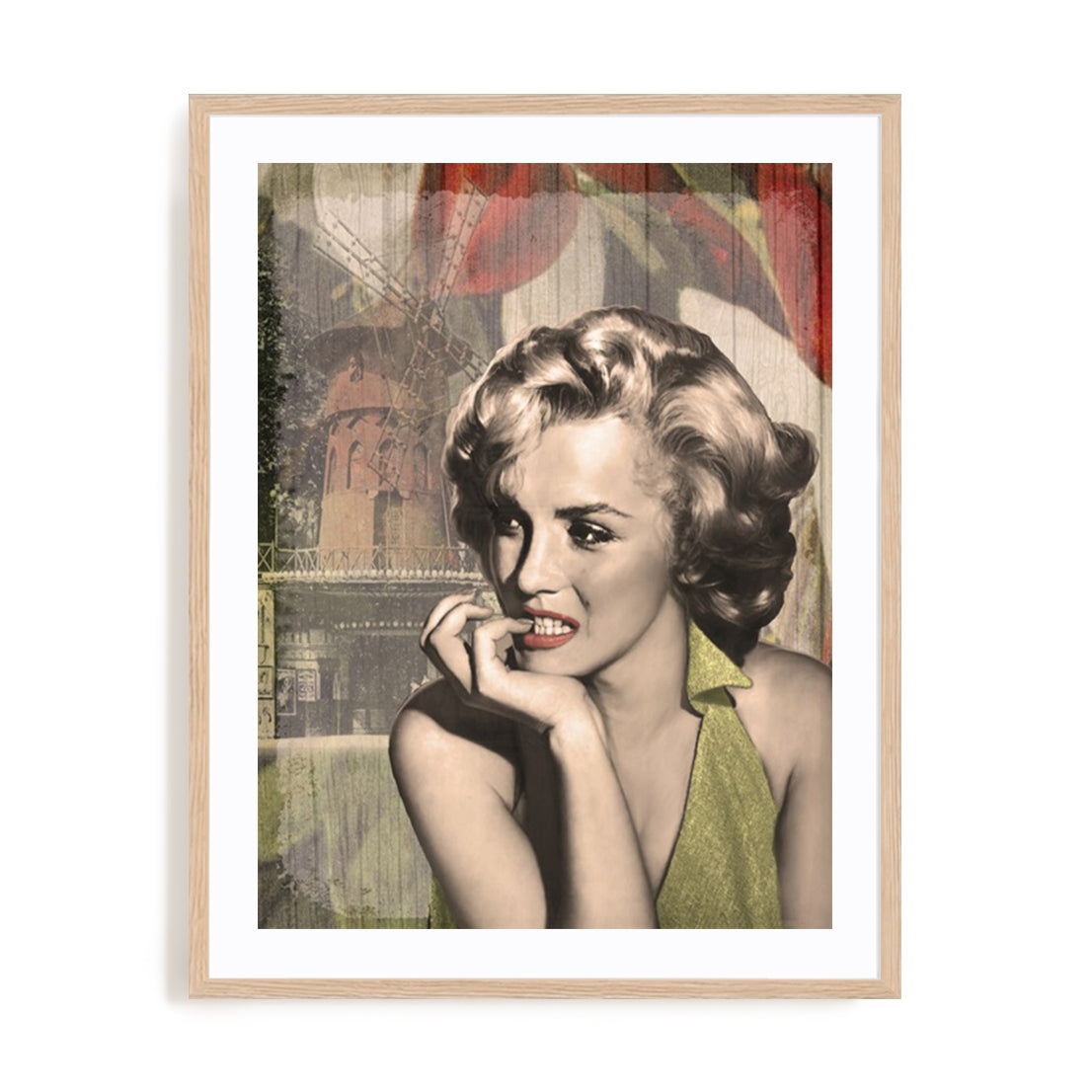 The Thinker Red Lips