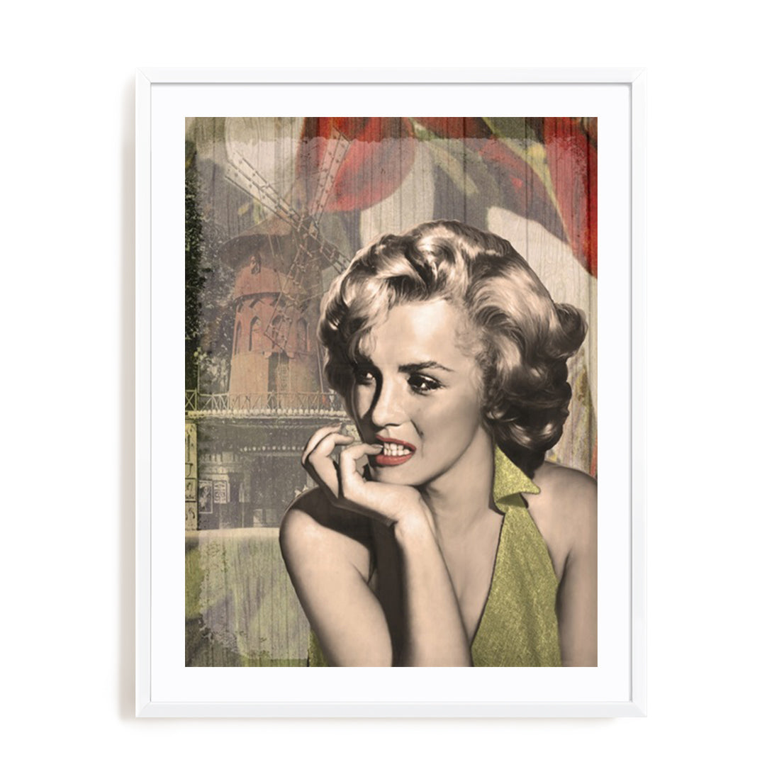 The Thinker Red Lips