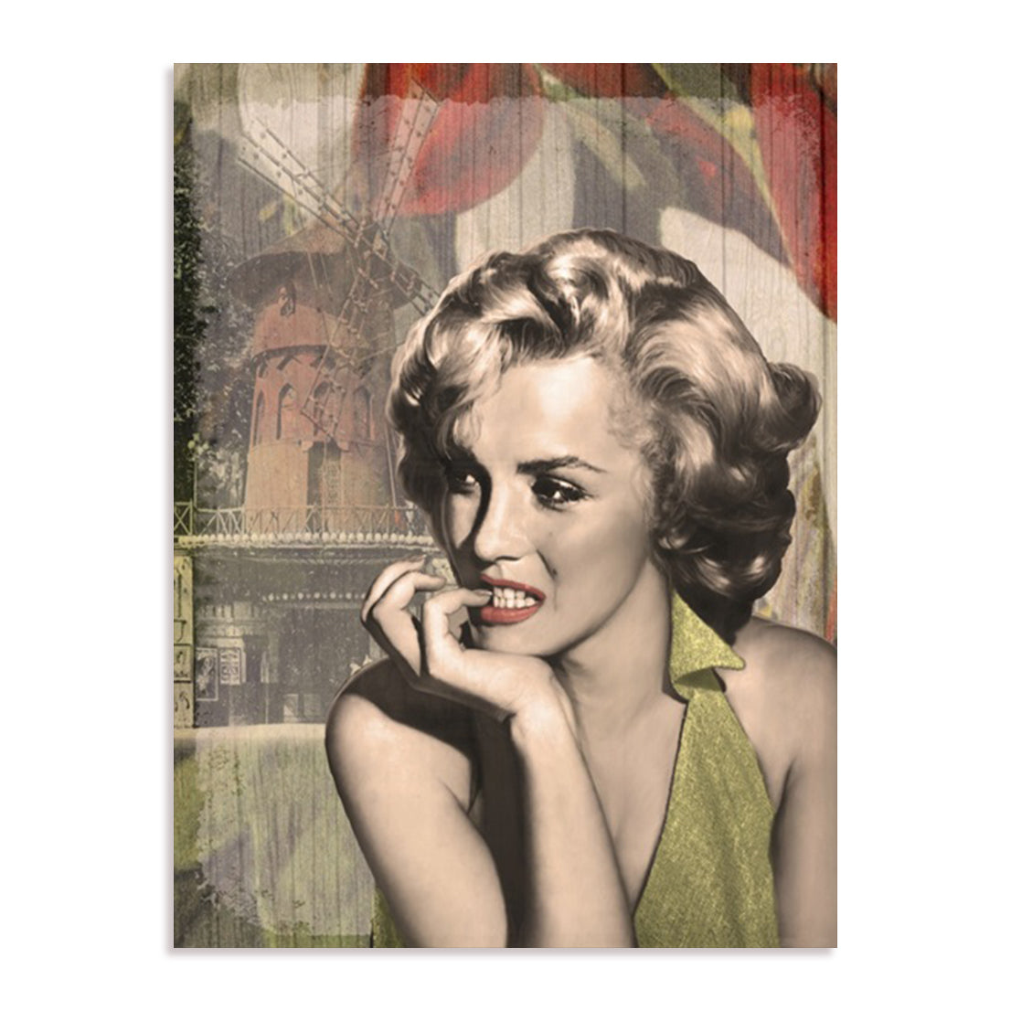 The Thinker Red Lips