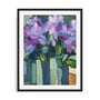 Violet Spring Flowers V Wall Art
