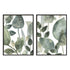 Water Leaves I and II Wall Art