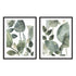 Water Leaves I and II Wall Art
