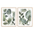 Water Leaves I and II Wall Art