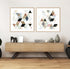 Watercolor Mosaic I and II Wall Art
