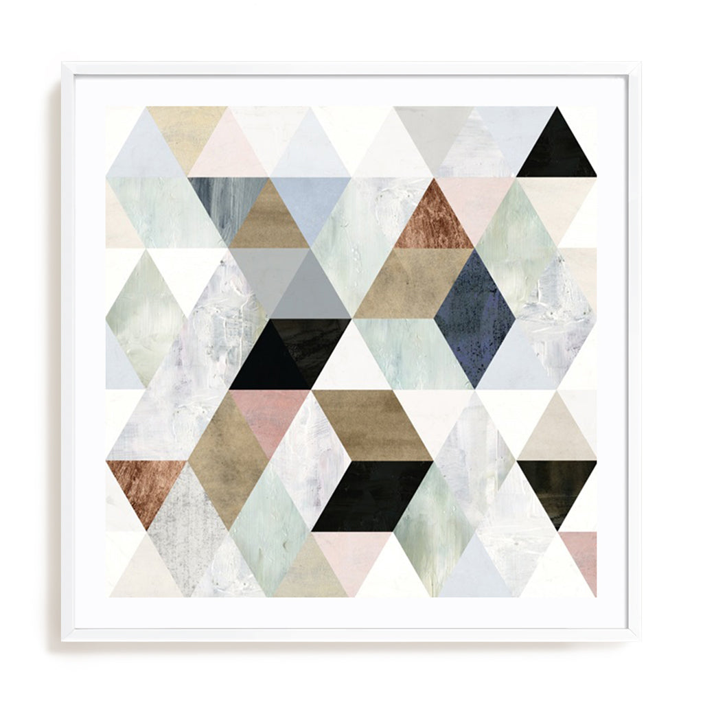 Watercolor Mosaic I