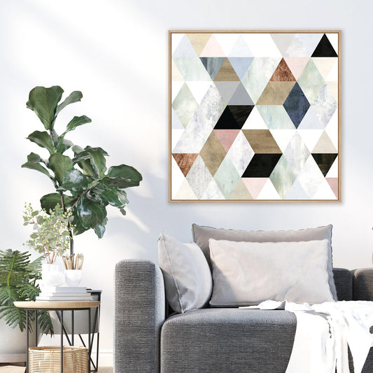 Watercolor Mosaic I