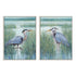 Wetland Heron I and II Wall Art