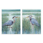 Wetland Heron I and II Wall Art