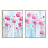 Pink Florets I and II Wall Art