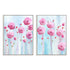 Pink Florets I and II Wall Art