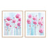 Pink Florets I and II Wall Art