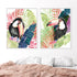 Toucan Palms II and I Wall Art