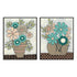 Mid Summer Bouquet I and II Wall Art