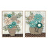 Mid Summer Bouquet I and II Wall Art