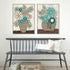 Mid Summer Bouquet I and II Wall Art